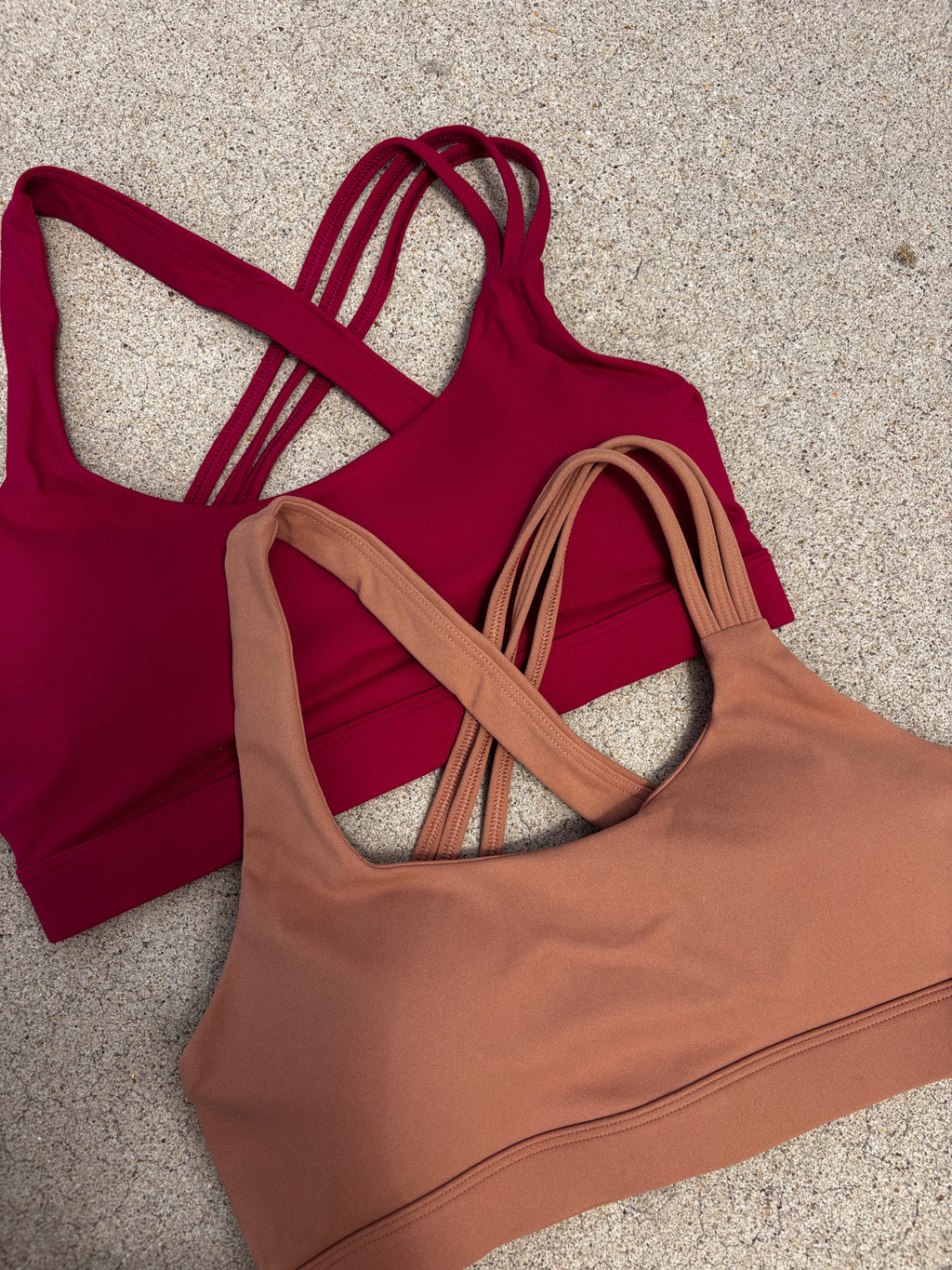 Women’s Asymmetrical Cross Back Sports Bra